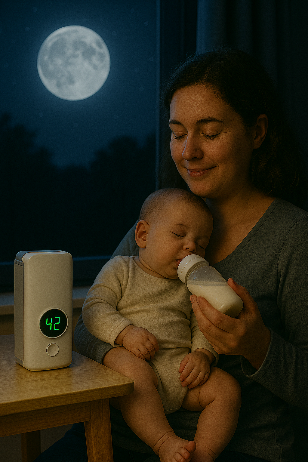 Describes the appearance of the image