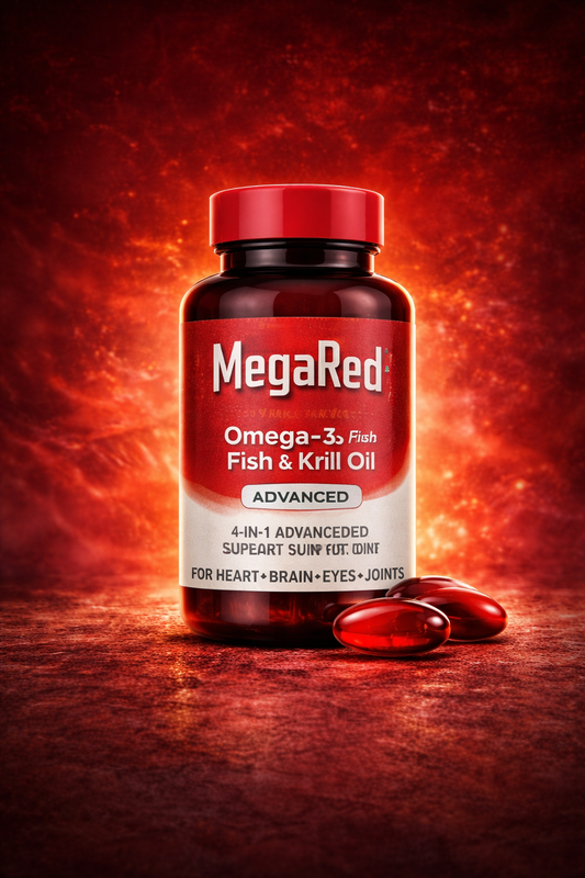 Megared® - Omega 3, Fish & Krill Oil